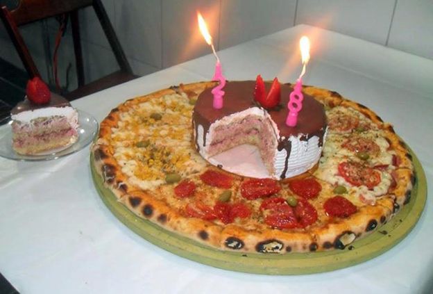 Pizza Feliz Aniversário