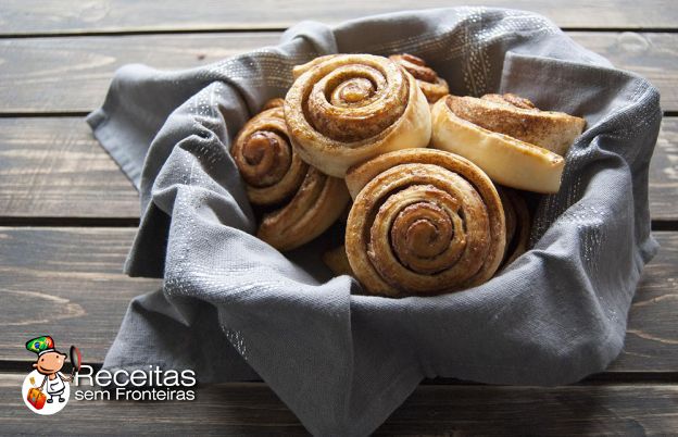 Cinnamon Rolls - Rolinhos de canela