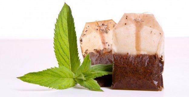 Os saquinhos de chá