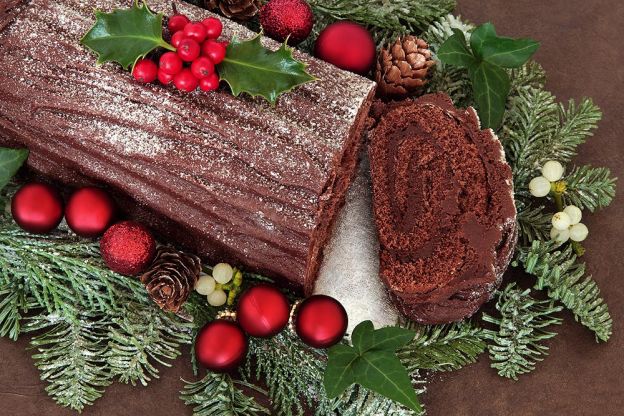 FRANÇA: Bûche de Nöel (Tronco de Natal)