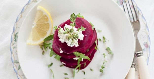 Salada de beterrabas