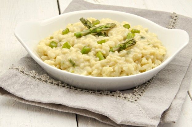 Risotto com aspargos