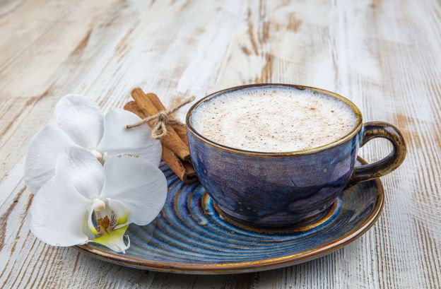 1 - Leite quente com canela