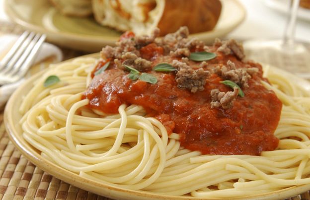 Espaguete à bolonhesa
