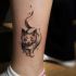 3. Tatuagem de gato