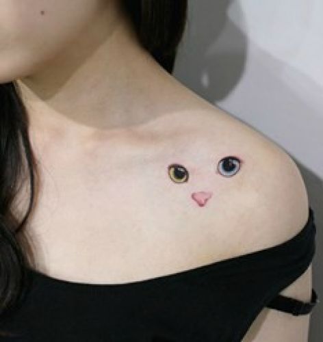 2. Tatuagem de gato