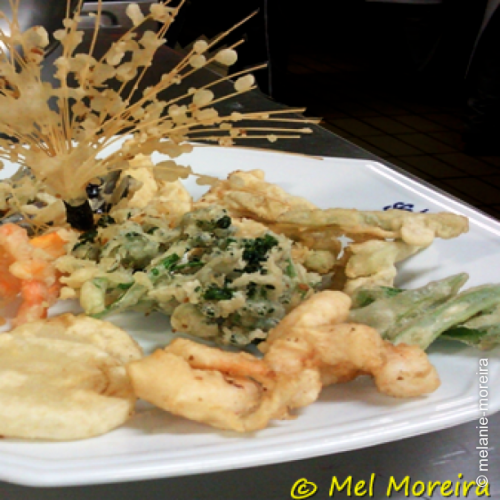 Tempura de legumes