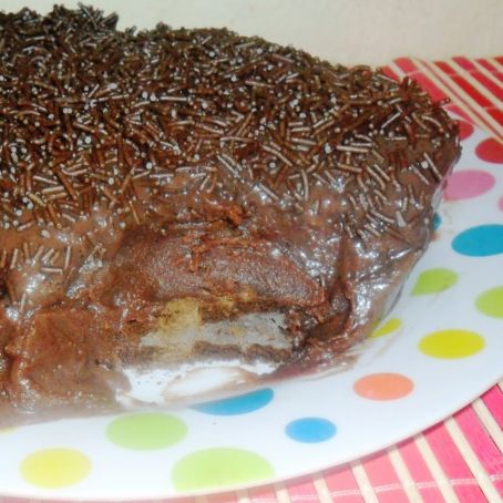 Pavê brigadeiro