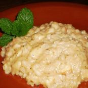 Risoto aos Quatro Queijos com Especiarias