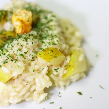 Risotto de Pera com Gorgonzola