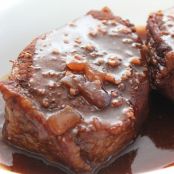 Lagarto Assado no Vinho Tinto