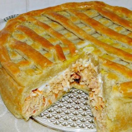 Empadão de Frango Cremoso