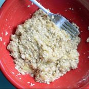 Cookies de banana com aveia - Etapa 1