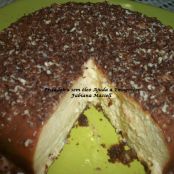 Cheesecake com cobertura de chocolate na Fritadeira sem óleo AirFryer
