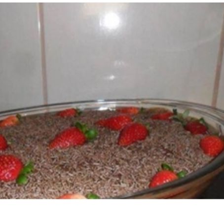 Pavê creme de chocolate