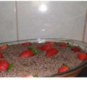 Pavê creme de chocolate