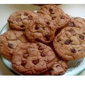 Cookie de chocolate tradicional