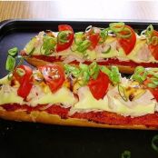 Pizza de baguete