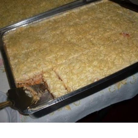 Torta Salgada de Presunto e Requeijão