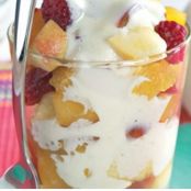 Salada De Frutas Com Creme Tropical
