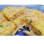 Omelete no forno