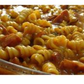 Macarrão de Panela de Pressão com calabresa