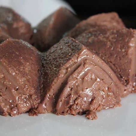 Pudim de brigadeiro de café
