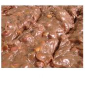 Pé-de-moleque de brigadeiro