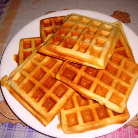 Waffle para a criançada