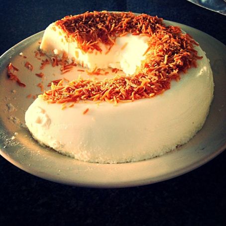 Pudim de coco delicioso