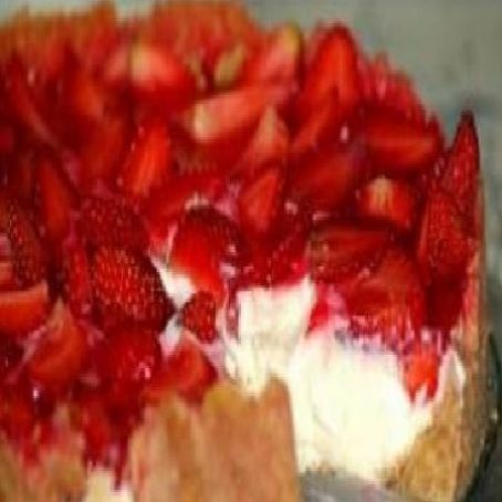 Torta de morango fantástica