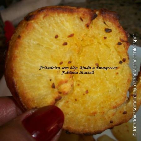 Batata doce frita com toque de alho