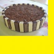 TORTA WAFER DE CHOCOLATE - Etapa 1