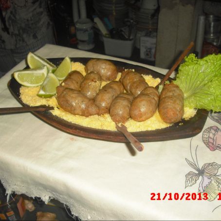 linguiça de peixe