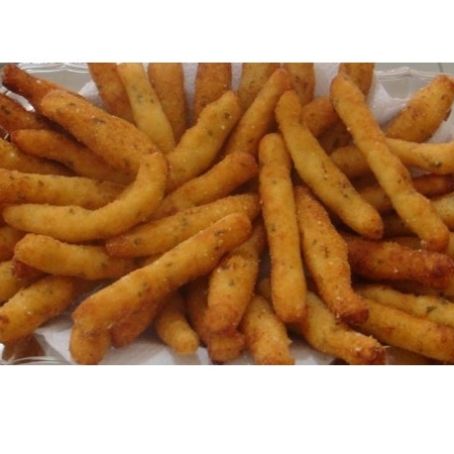 Bolinhos de babata frita