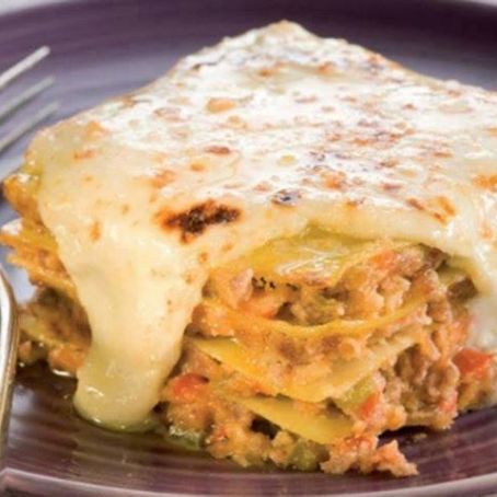 Lasanha de frango com molho branco