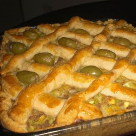 Torta de carne moida