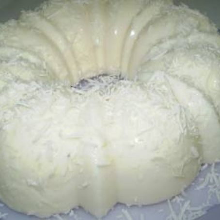 Pudim de coco tentação