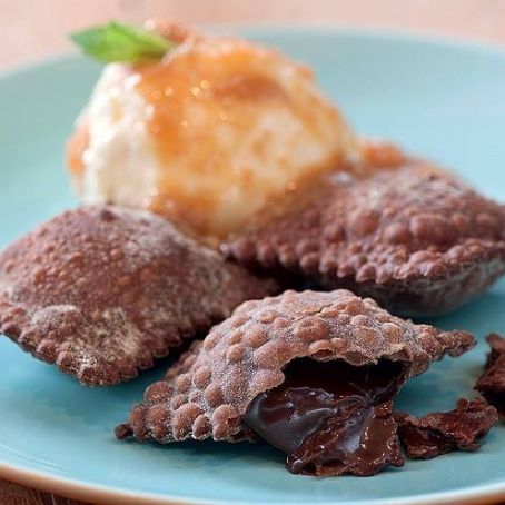 Ravióli de brigadeiro