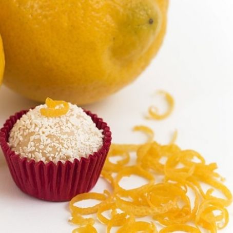 Brigadeiro de limão siciliano