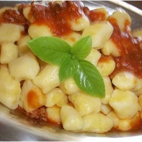 Nhoque de mandioquinha