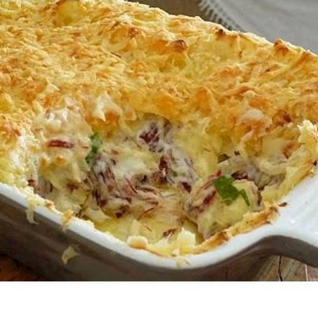 Escondidinho de carne seca Cremoso