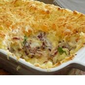 Escondidinho de carne seca Cremoso