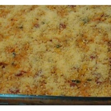 Arroz de forno colorido