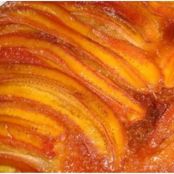 Bolo de banana caramelizado fofo