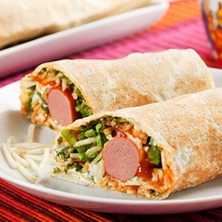 Wrap Hot Dog