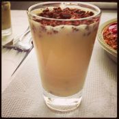 Pavê de liquidificador de diamante negro