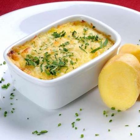 Escondidinho de carne moída