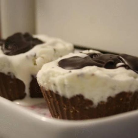 Cupcake Gelado de Nutella