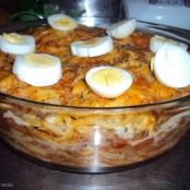 Macarronada com mussarela